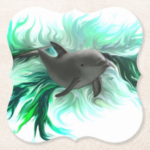Dolphin Baby Untersetzer