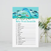 Dolphin Baby Wortspiel (Stehend Vorderseite)