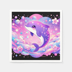 Dolphin-Babydusche Serviette