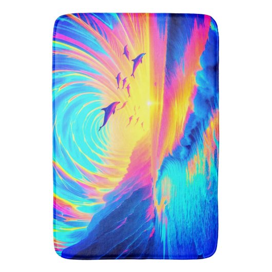 Dolphin Badematte (Vorderseite Vertikal)