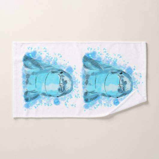 Dolphin badhandtuch set (Handtuch)