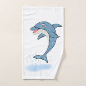 Dolphin Badhandtuch Set (Handtuch)