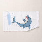 Dolphin Badhandtuch Set (Handtuch)