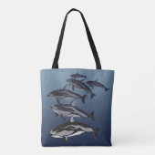 Dolphin Bags Pazifische Tragetaschen Tasche (Rückseite)