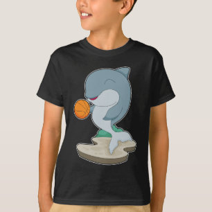 Dolphin Basketball-Spieler Basketball T-Shirt