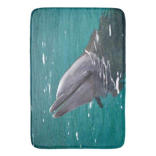 Dolphin, Beach Bath, Cabin, Zuhause Rug oder Mat Badematte (Vorderseite Vertikal)