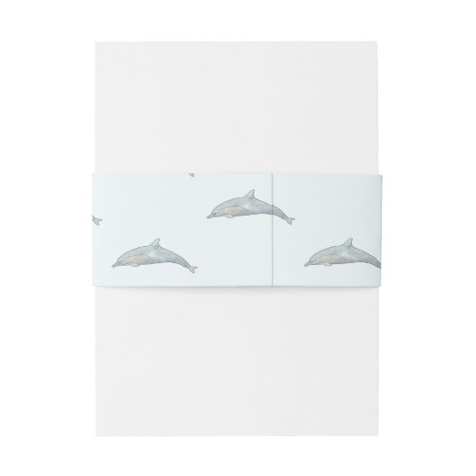 Dolphin Beach Einladungsbanderole (Rückseitenbeispiel)