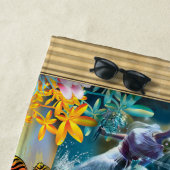 Dolphin Beach Handtuch (Beispiel)
