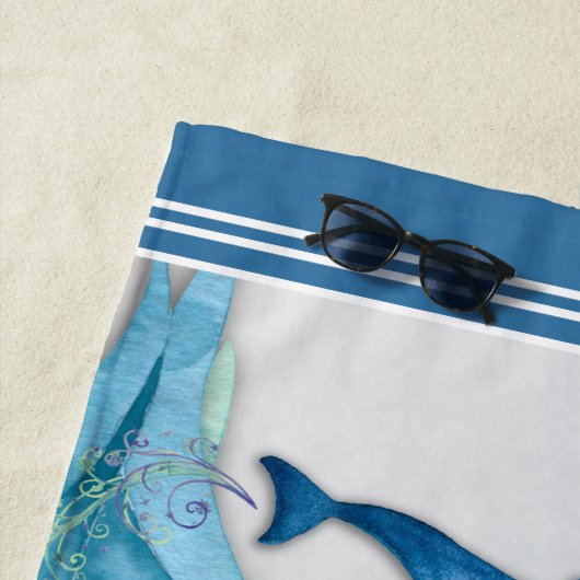Dolphin Beach Handtuch (Beispiel)