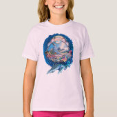 DOLPHIN BEACH PARADISE T-Shirt (Vorderseite)