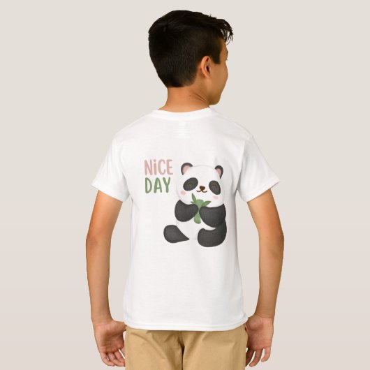 Dolphin & Bear Nice Day T - Shirt (Schwarz voll)