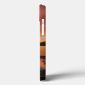 Dolphin bei Golden Sunset Case-Mate iPhone Hülle (Rückseite / Links)