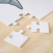 Dolphin beim Basketball-Sport Puzzle (Seite)