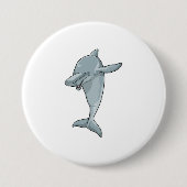 Dolphin beim Hip Hop Dance Dab Button (Vorderseite)