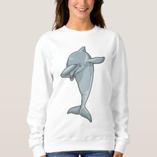 Dolphin beim Hip Hop Dance Dab Sweatshirt
