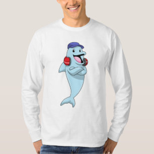 Dolphin beim Hören von Musik T-Shirt