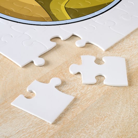 Dolphin beim Schwimmen im Aquarium Puzzle (Seite)