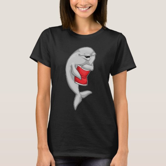 Dolphin-Beutel T-Shirt (Vorderseite)