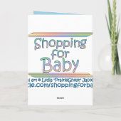 Dolphin Birthday Card Karte (Rückseite)