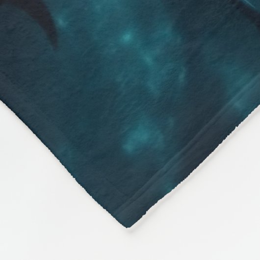 Dolphin Blanket Fleecedecke (Ecke)