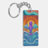 Dolphin Bliss Schlüsselanhänger (Vorderseite links)