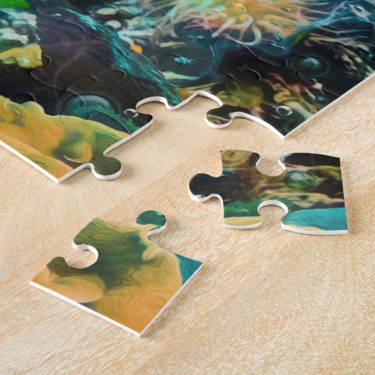 DOLPHIN BLUE OCEAN DIVERS PUZZLE (Seite)