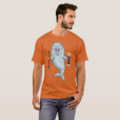 Dolphin Bottle Ber T-Shirt (Vorne ganz)
