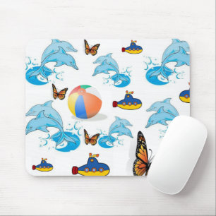 Dolphin Butterfly Maus Pad! Mousepad