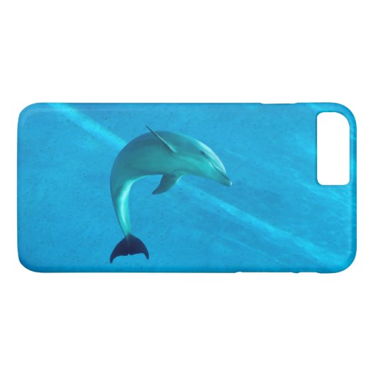 Dolphin Case-Mate iPhone Hülle (Rückseite (Horizontal))