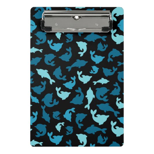 Dolphin Clipboard Mini Klemmbrett (Vorderseite)
