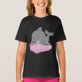 Dolphin Clouds Stars T-Shirt (Vorderseite)