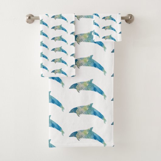 Dolphin Coastal Beach Animal Bath Set (Insitu)