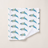 Dolphin Coastal Beach Animal Bath Set (Waschlappen)