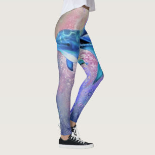 Dolphin Couple - Beautiful Leggings