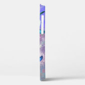 Dolphin Couple Blue Case-Mate iPhone Hülle (Rückseite / Links)