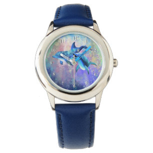 Dolphin Couple - Happy Armbanduhr