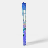 Dolphin Couple Happy Family Delphine Blau Case-Mate iPhone Hülle (Rückseite / Links)