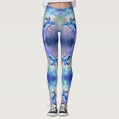 Dolphin Couple - Happy Leggings (Vorderseite)