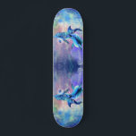 Dolphin Couple - Liebe - Glück Skateboard<br><div class="desc">Dolphin</div>