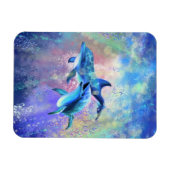 Dolphin Couple Magnet (Horizontal)
