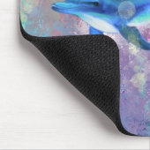 Dolphin Couple - Schön - Mousepad (Ecke)