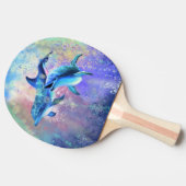 Dolphin Couple - Schön Tischtennis Schläger (Seitenansicht)