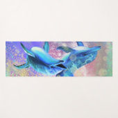 Dolphin Couple - Schön Yogamatte (Vorderseite (Horizontal))