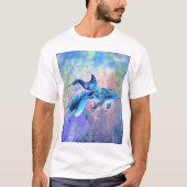 Dolphin Couple T - Shirt Family (Vorderseite)