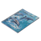 Dolphin Custom Notebook Notizblock (Linke Seite)