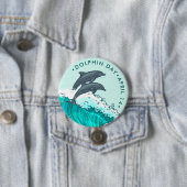 Dolphin Day, Delphin Springwellen Button (Beispiel)