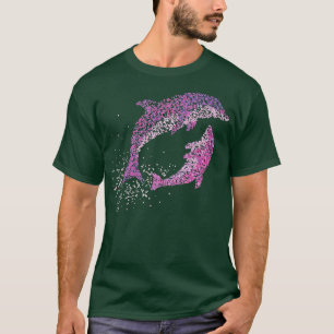 Dolphin Delphin Delphine Dolphin Wale T-Shirt