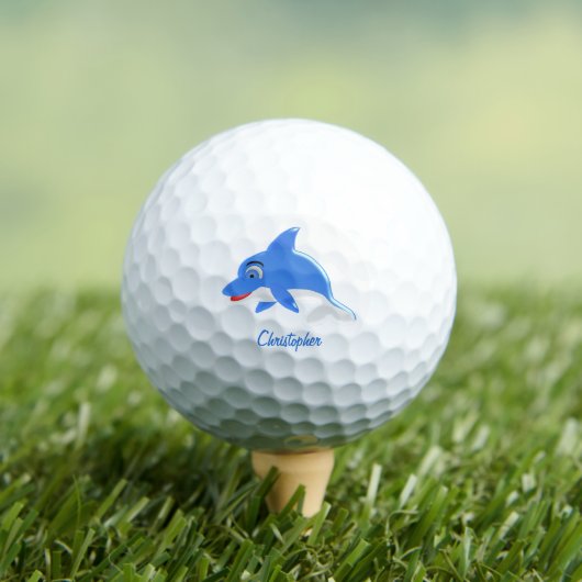 Dolphin Design Golfball (Insitu T-Shirt)