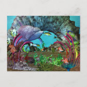Dolphin Discovery 2 3D Aquarium Postkarte (Vorderseite)