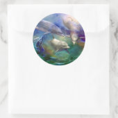Dolphin Dream Art Sticker (Tasche)